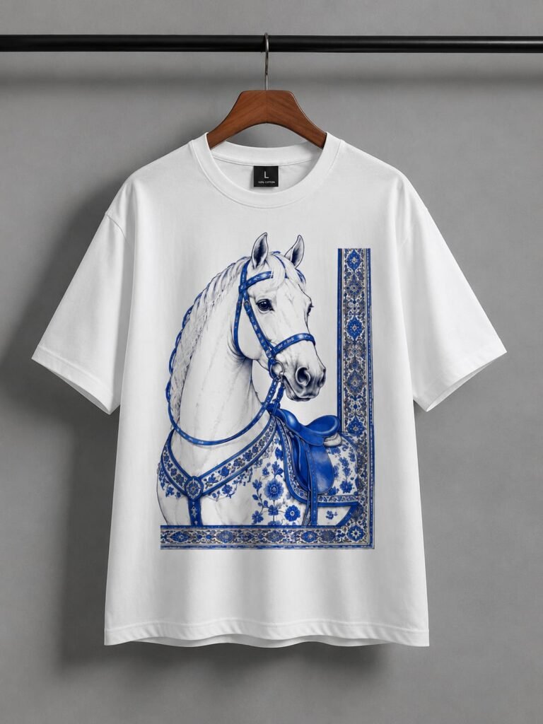 Unisex Royal Stallion Drop Shoulder Tee