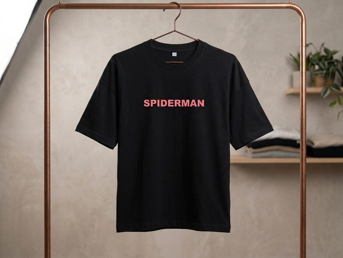 Unisex Spider-Man Oversized Drop Shoulder T-Shirt - Image 2